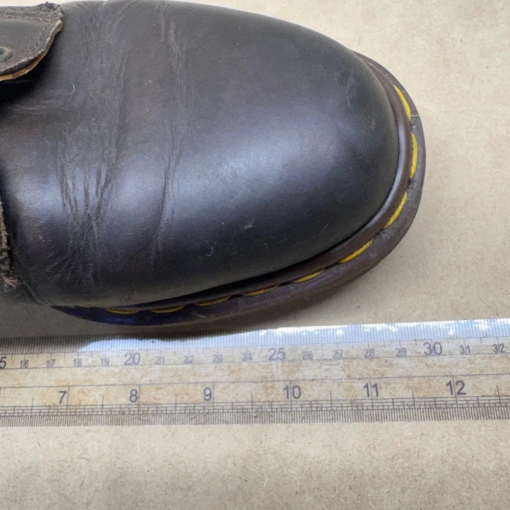 Dr. Martens 8053 Oxford Mens UK/9 Dark Brown England Vintage Grunge Goth Lug
